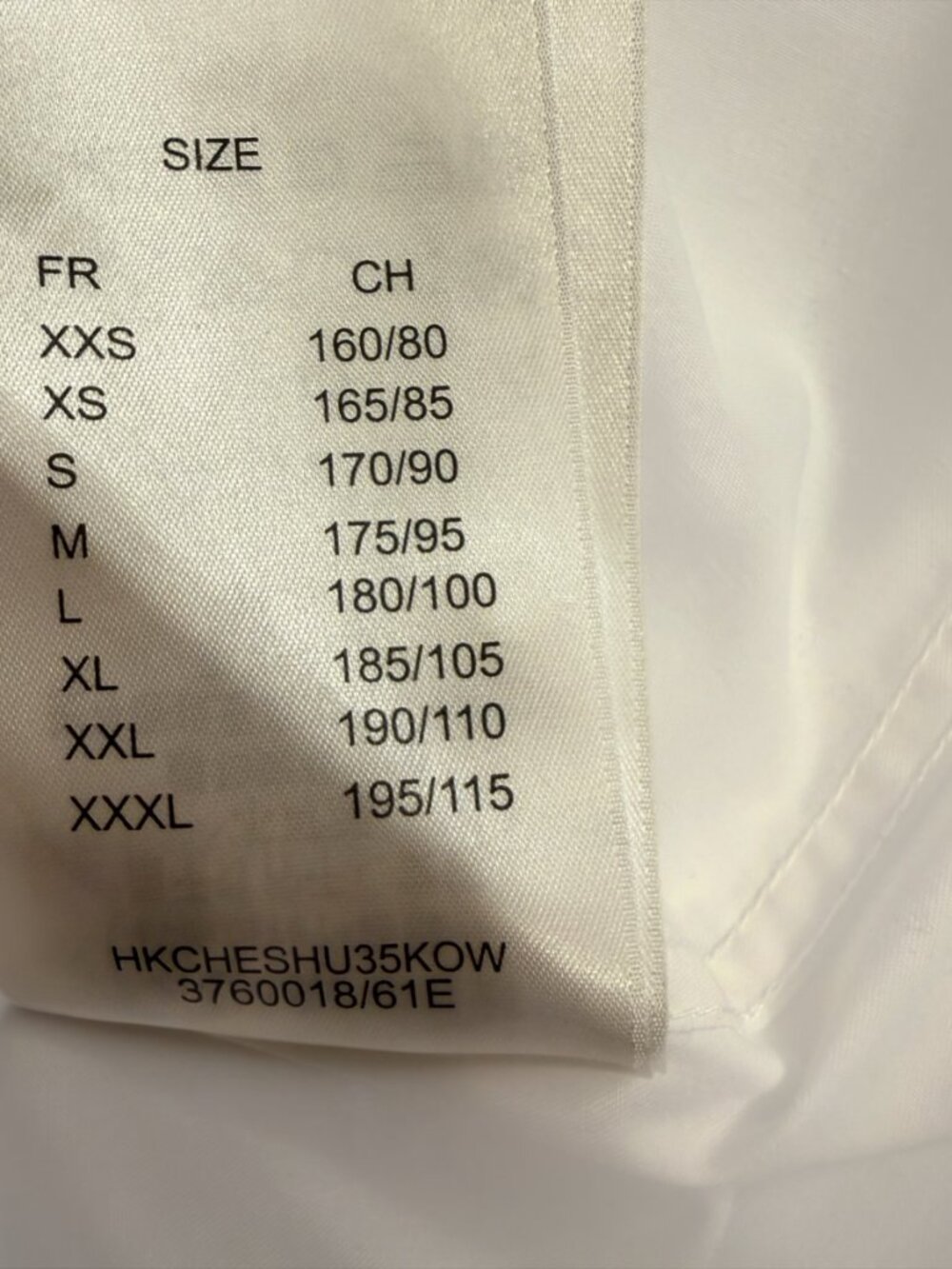 Gucci Men’s White Embroidered Dress Shirt – Made in France – Size Medium - Picture 7 of 8